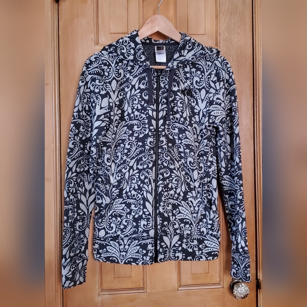 The North Face Women's Small Gray Print Hoodie